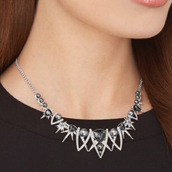 Swarovski Fantastic Necklace LRGDMUL CRY&SINI/RHS Item #5230286 NEW - Picture 3 of 8